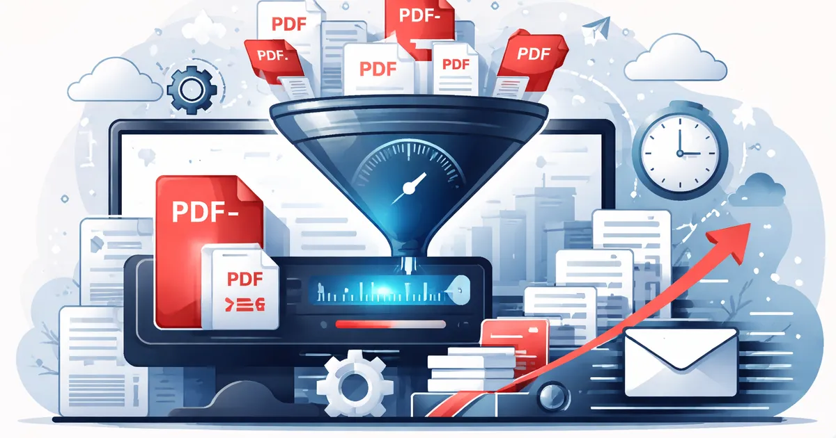 Batch PDF Compression Cut Document Delivery Time by 96%