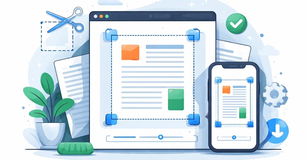 How to Crop PDF Online Free — Remove Margins for Better Readability
