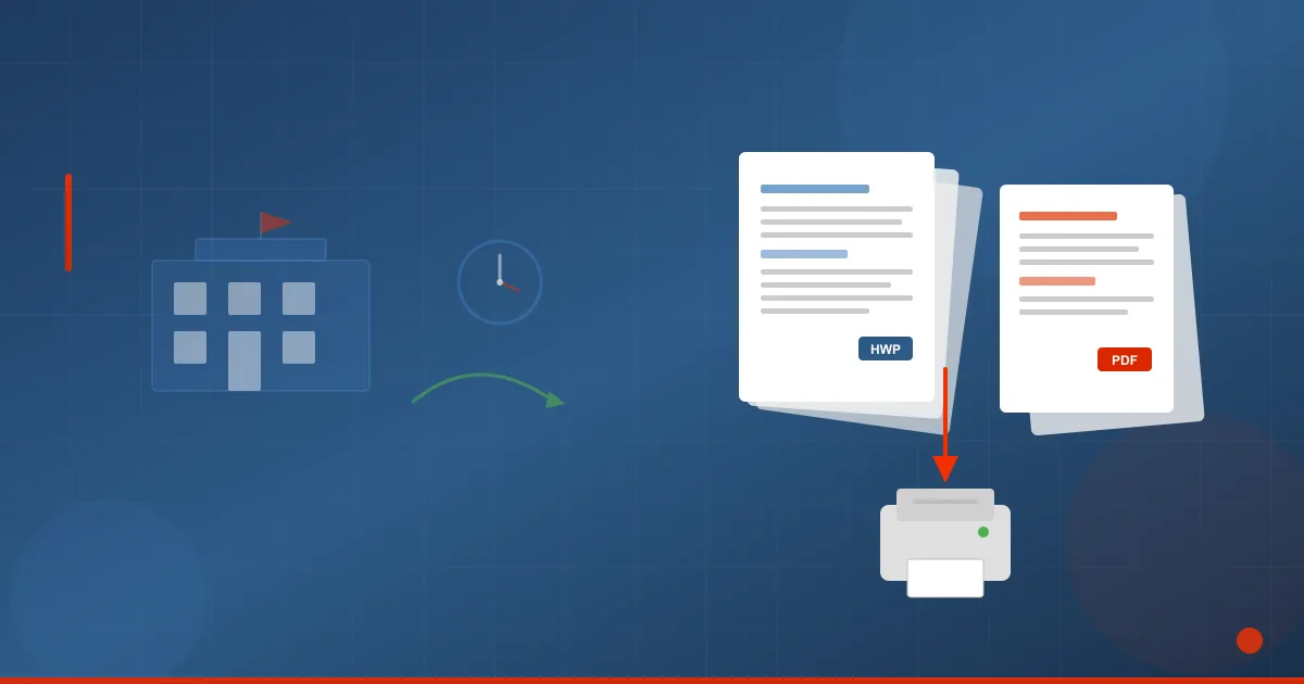 How a Korean School Cut All-Day Printing to Just 5 Minutes